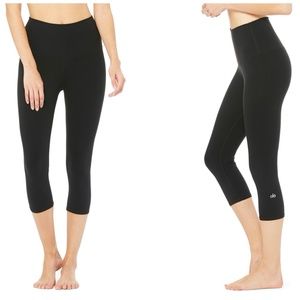 Allo High-Waist Airbrush Capri